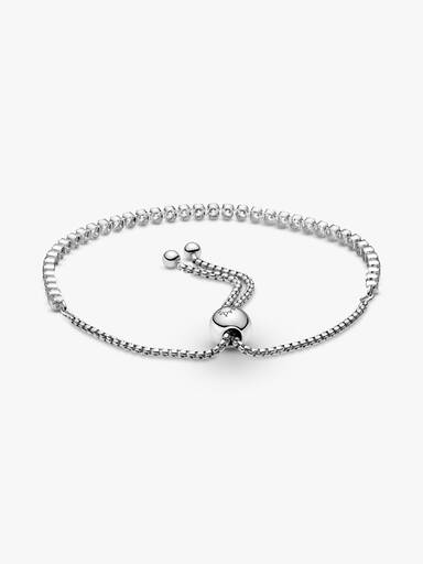 Bracelet Rivière Coulissant Scintillant