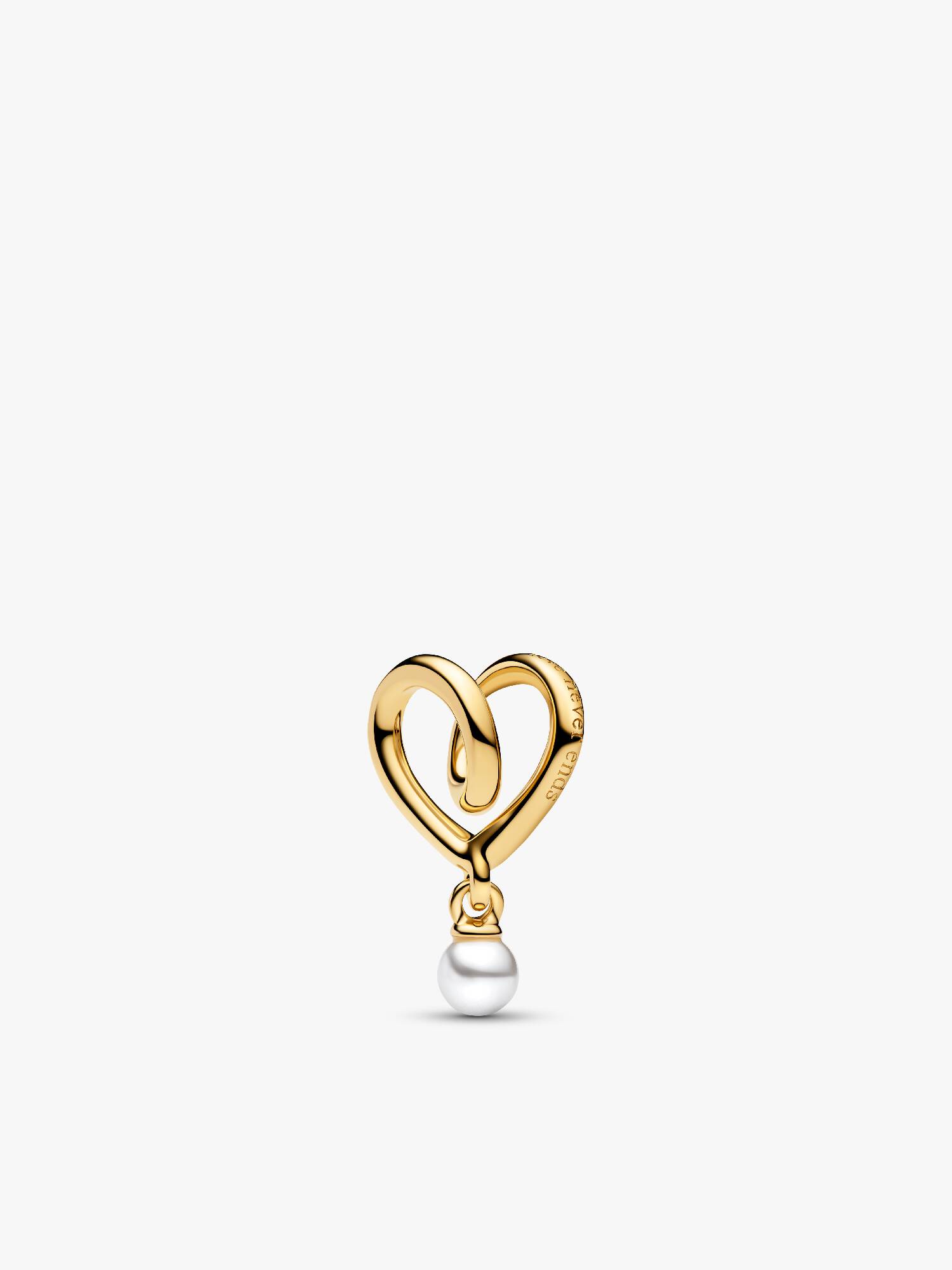 Charm Cœur Enveloppant Doré