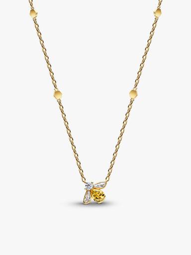Coffret Cadeau Collier et Boucles d’Oreilles Abeille