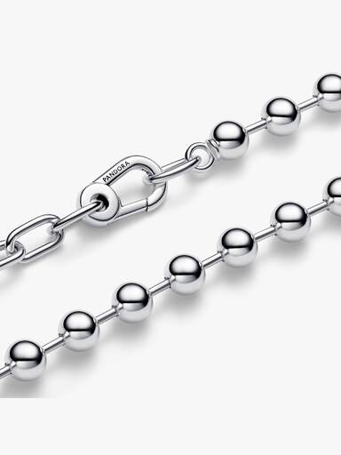 Collier Link & Sphère Métallique Pandora ME