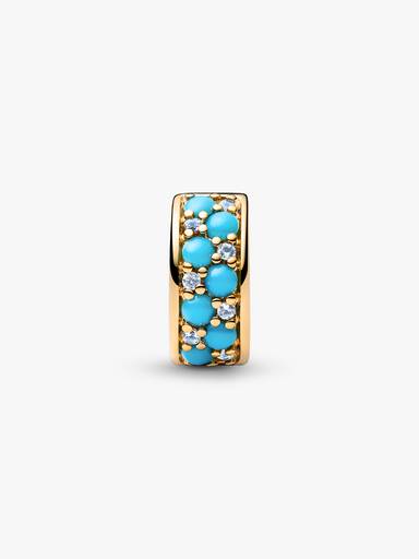 Charm Clip Bleu Azur
