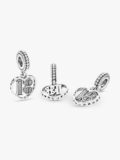 Charm Pendant 18ème Anniversaire