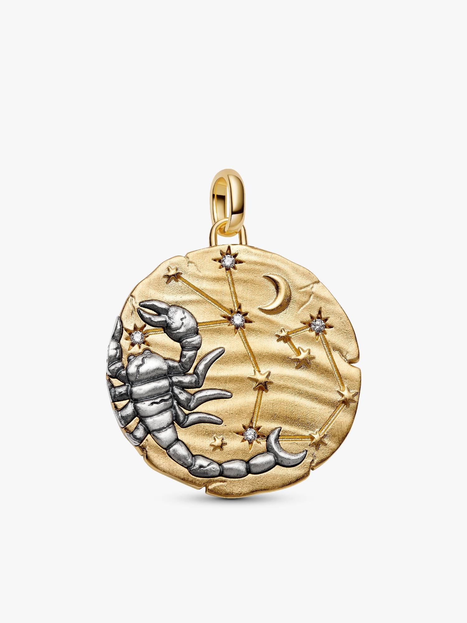 Charm Médaillon XL Signe du Scorpion