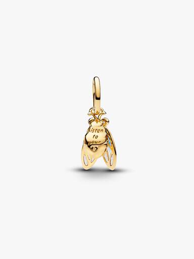 Charm Pendant Cigale Doré