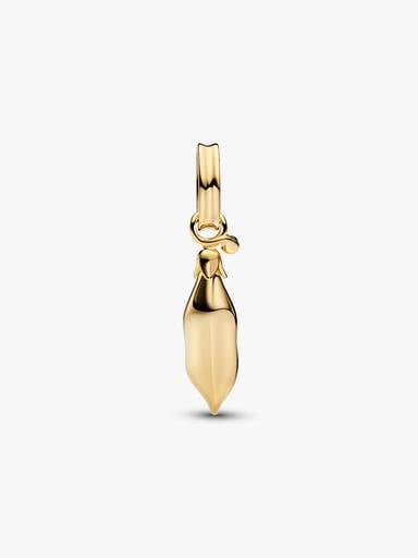 Charm Pendant Perles de Culture d'Eau Douce Traitées Baroques
