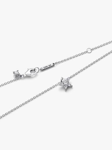 Collier avec Pendentif Étoile Scintillante