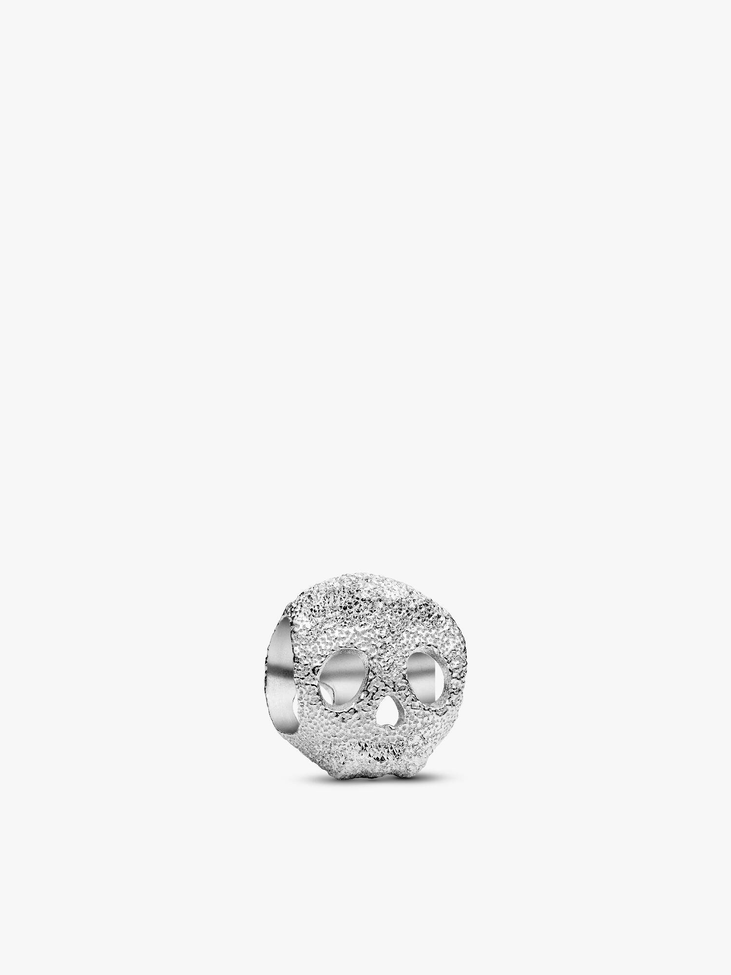 Mini Charm Tête de Mort Texturée