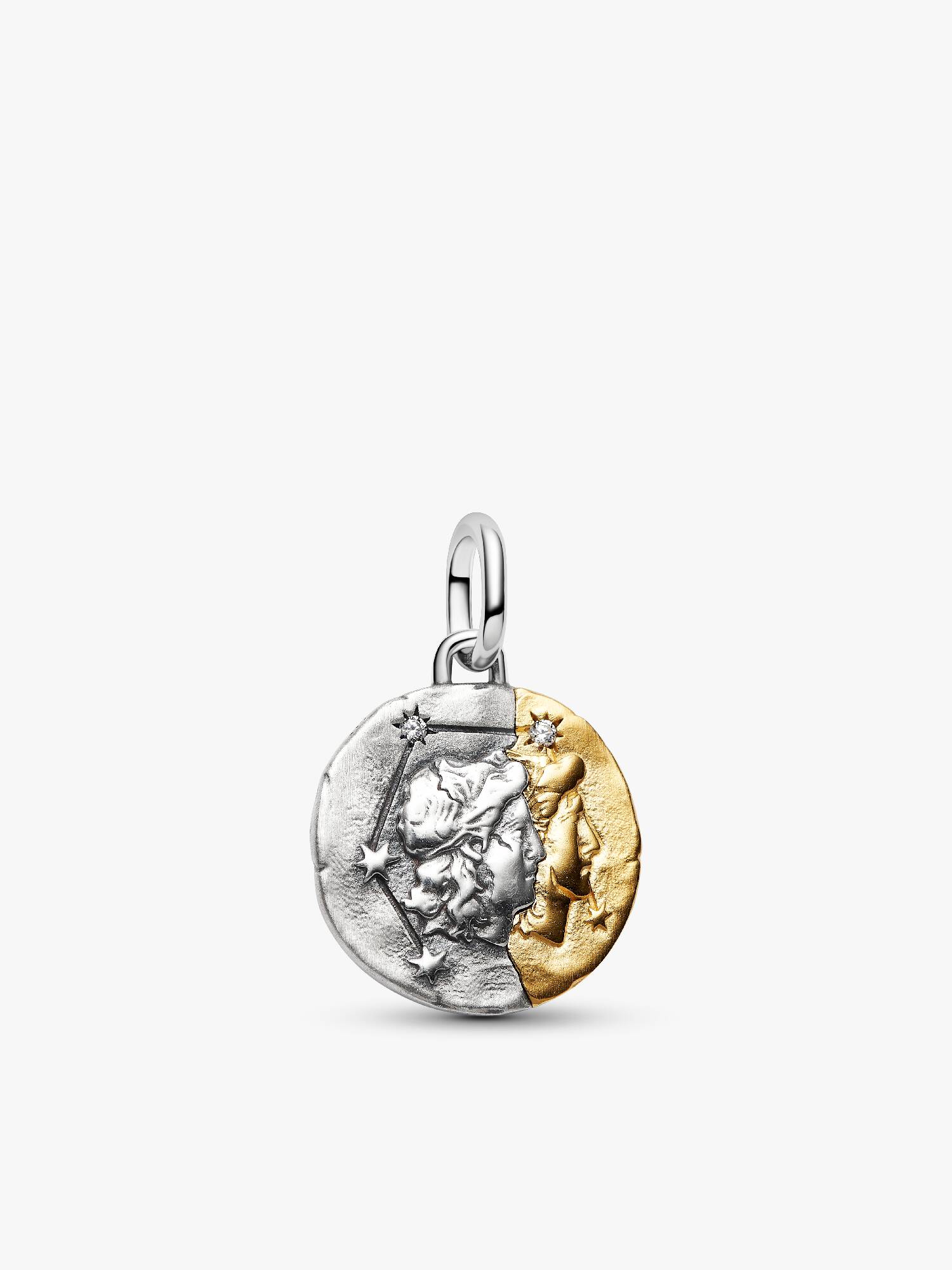Charm Médaillon Signe du Gémeaux