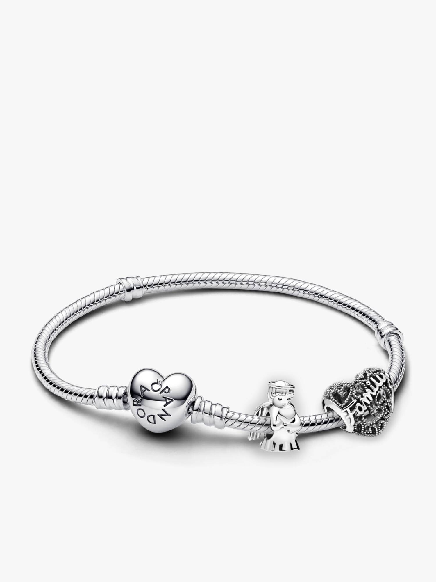 Bracelet Composé Ange de l'Amour & Cœur de Famille