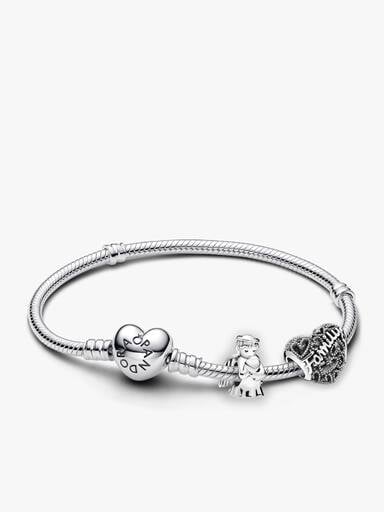 Bracelet Composé Ange de l'Amour & Cœur de Famille