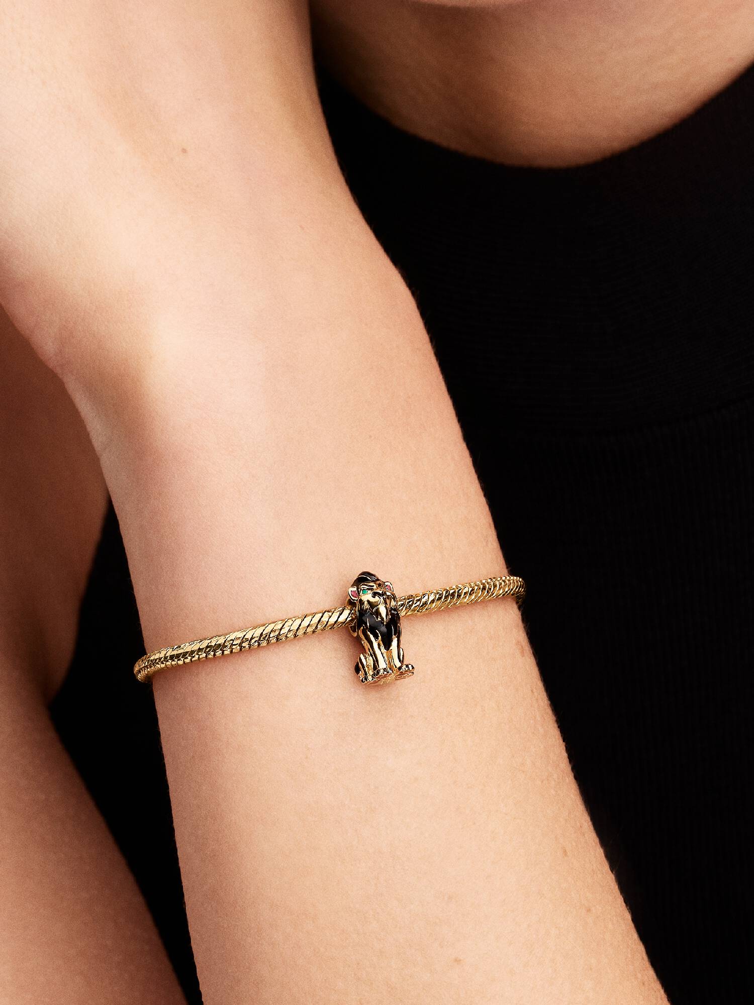 Charm Méchants de Disney Scar Doré