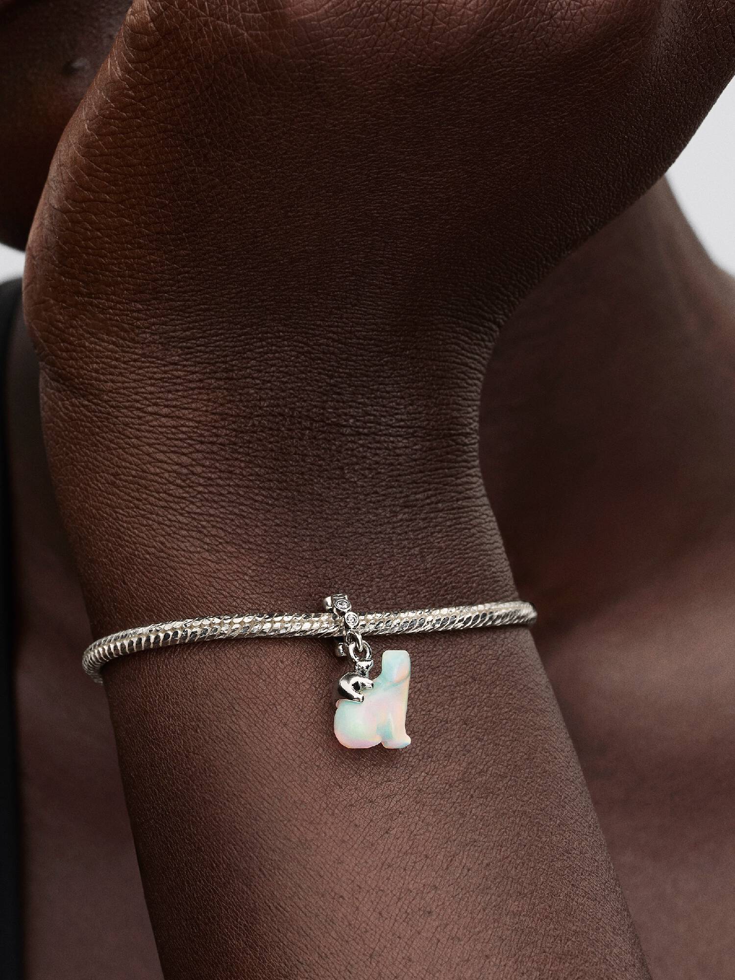 Charm Pendant Maman Ourse Polaire et son Petit