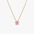 Collier à Pendentif Fleur Rose Scintillante Collier à Pendentif Fleur Rose Scintillante