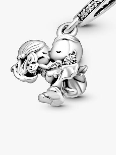 Charm Pendant Couple de Mariés
