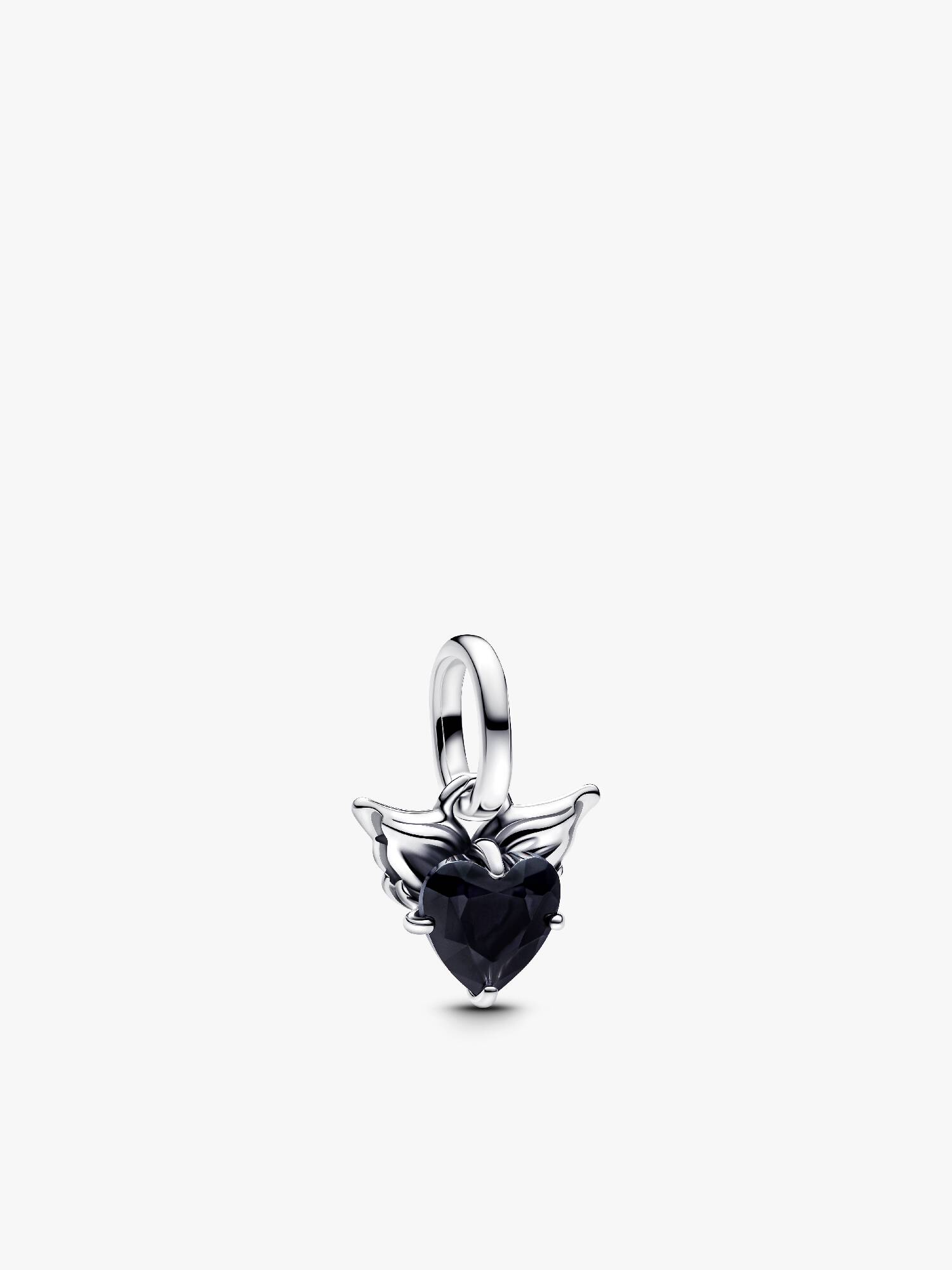 Mini Charm Pendant Cœur Ailé