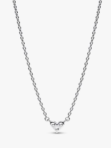 Collier Cœur Trois Pierres