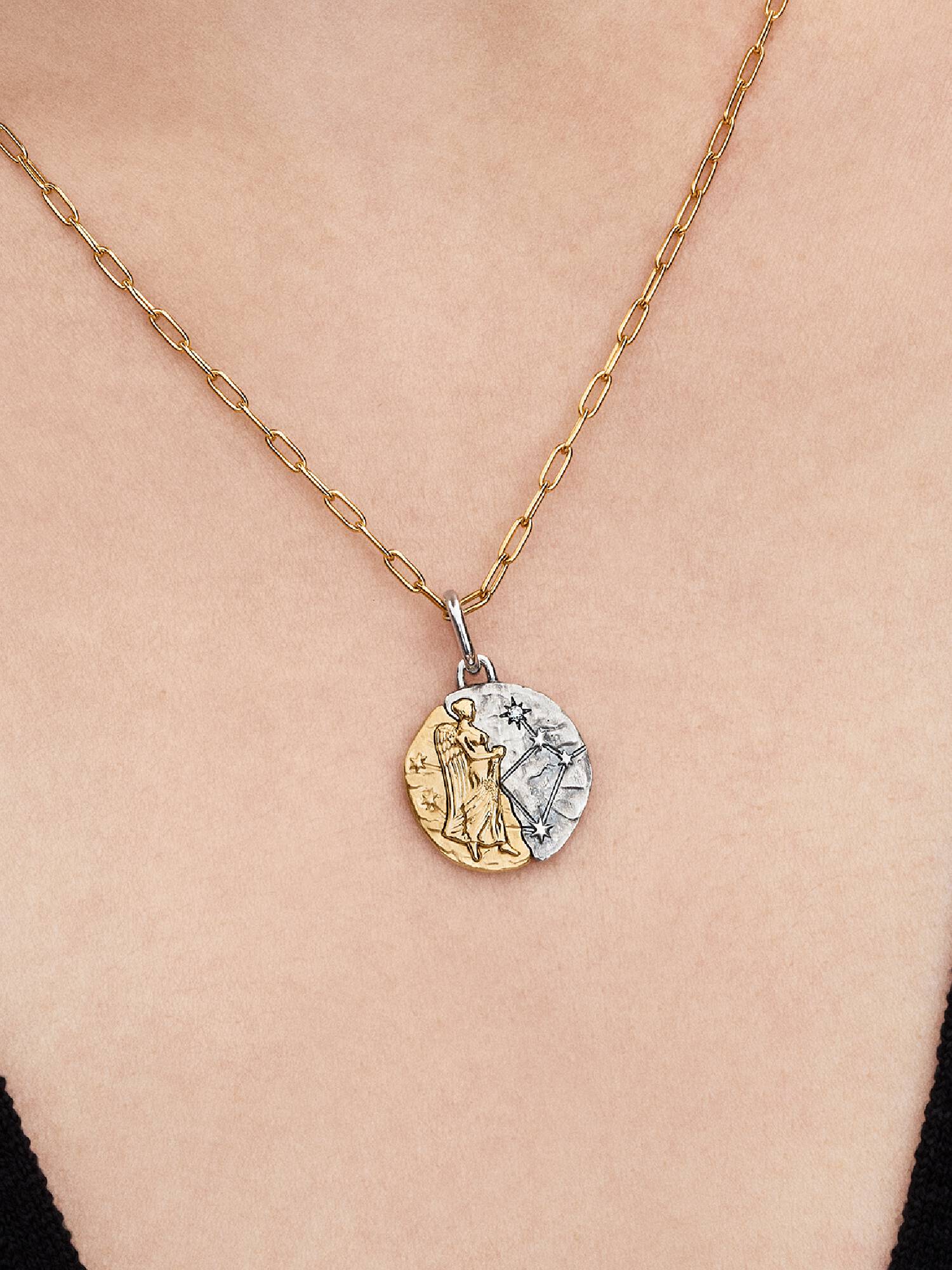 Charm Médaillon Signe de la Vierge