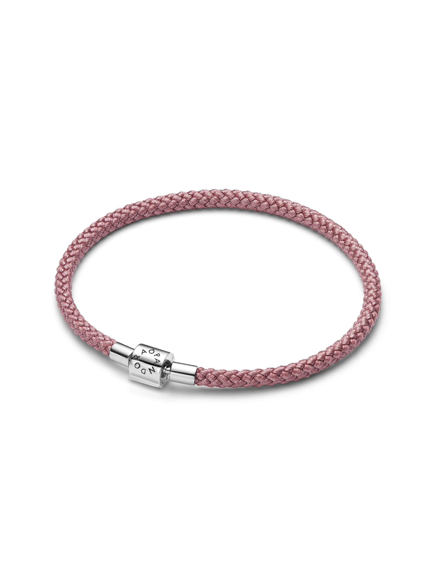 Bracelet Cordon Rose Brillant