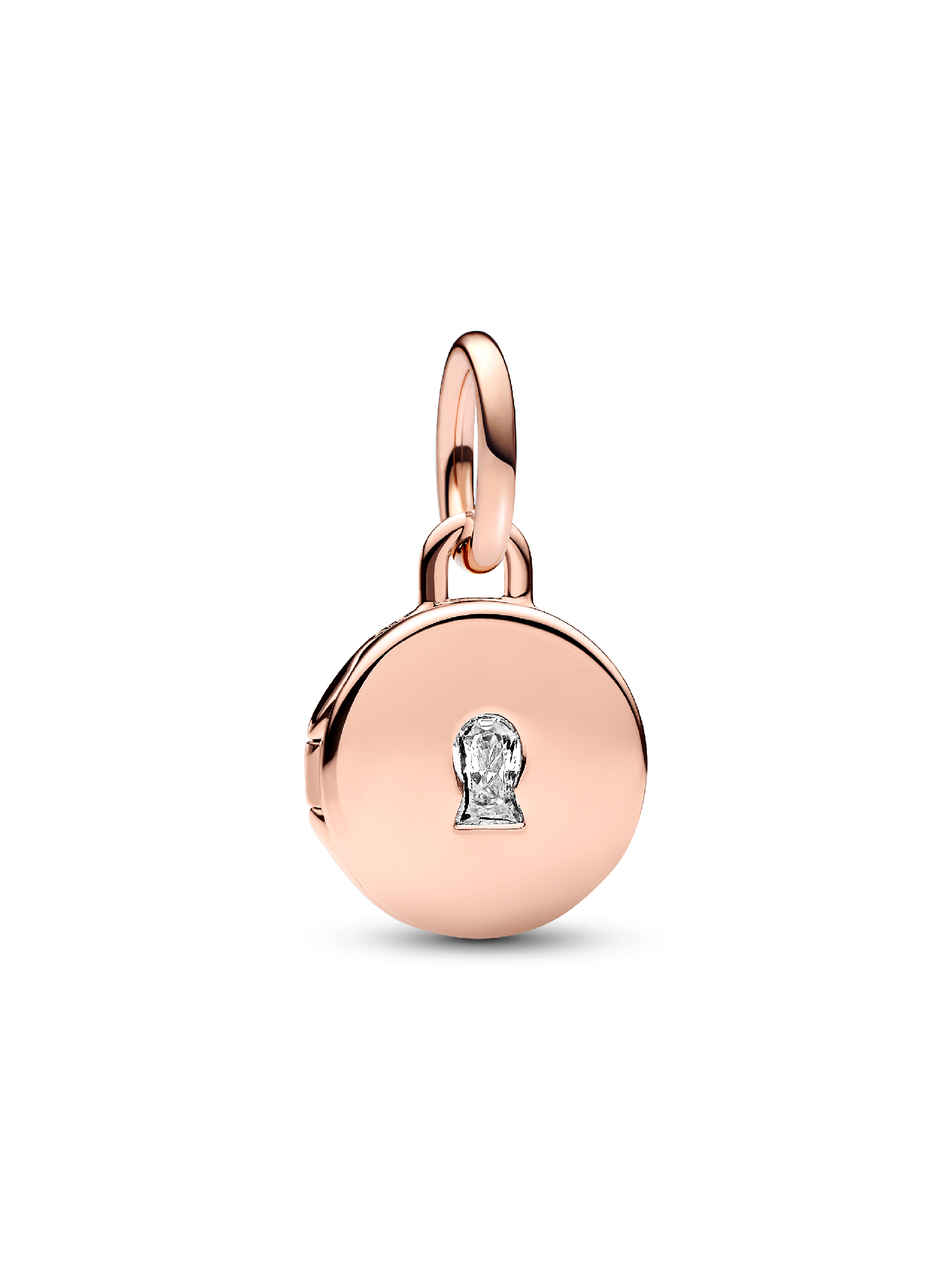 Charm Pendant Médaillon d’Amour Ouvrable & Gravable