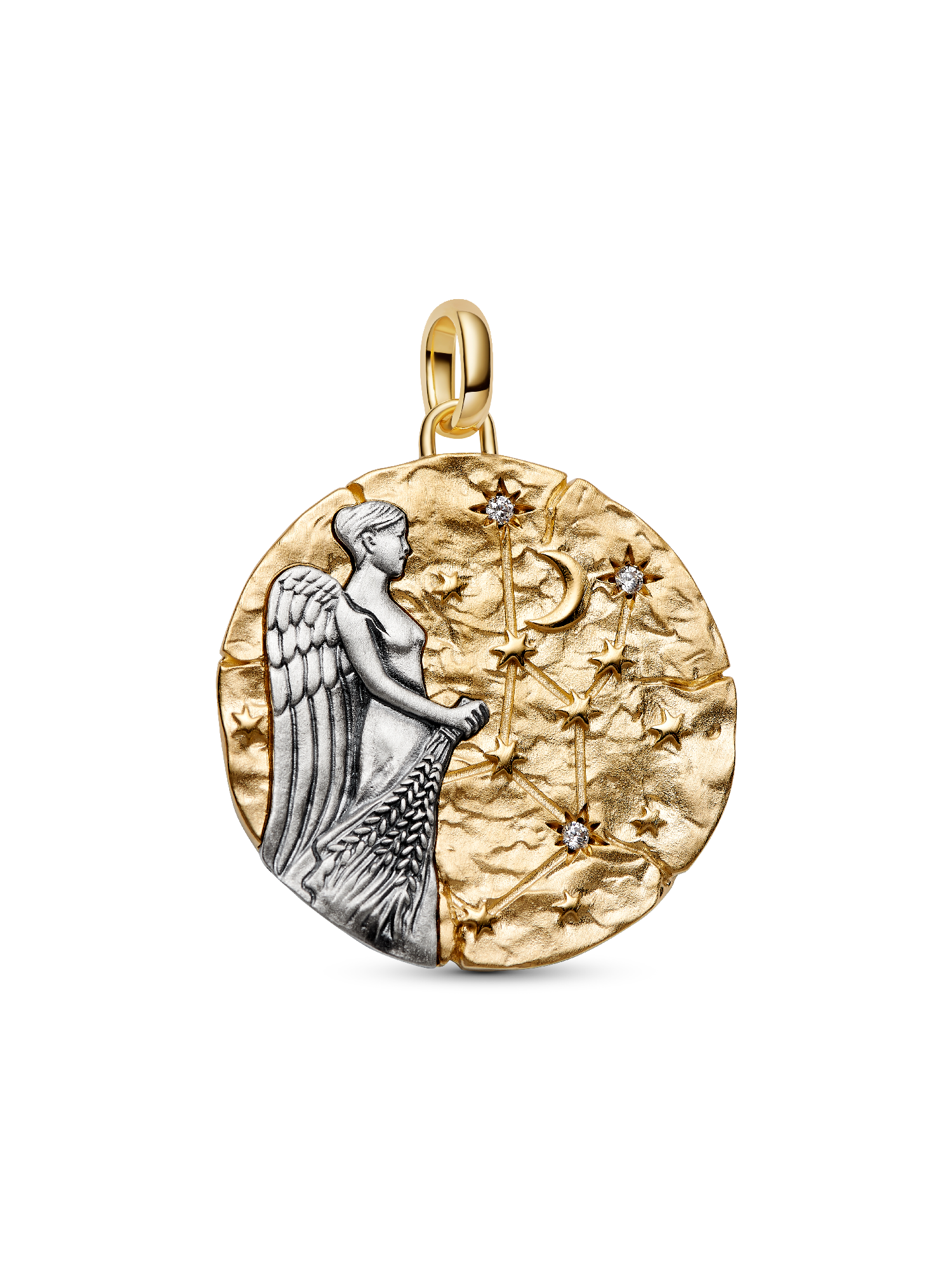 Charm Médaillon XL Signe de la Vierge