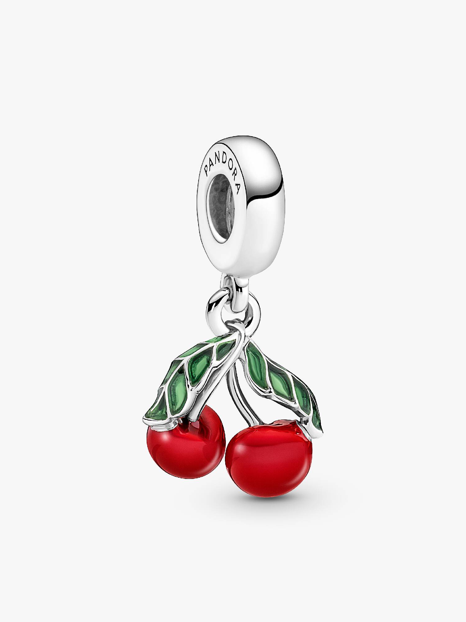 Charm Pendant Fruit Cerise Asymétrique