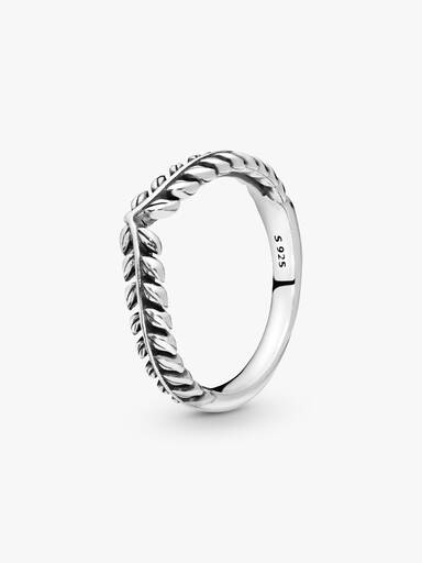 Bague Chevron Épis de Blé