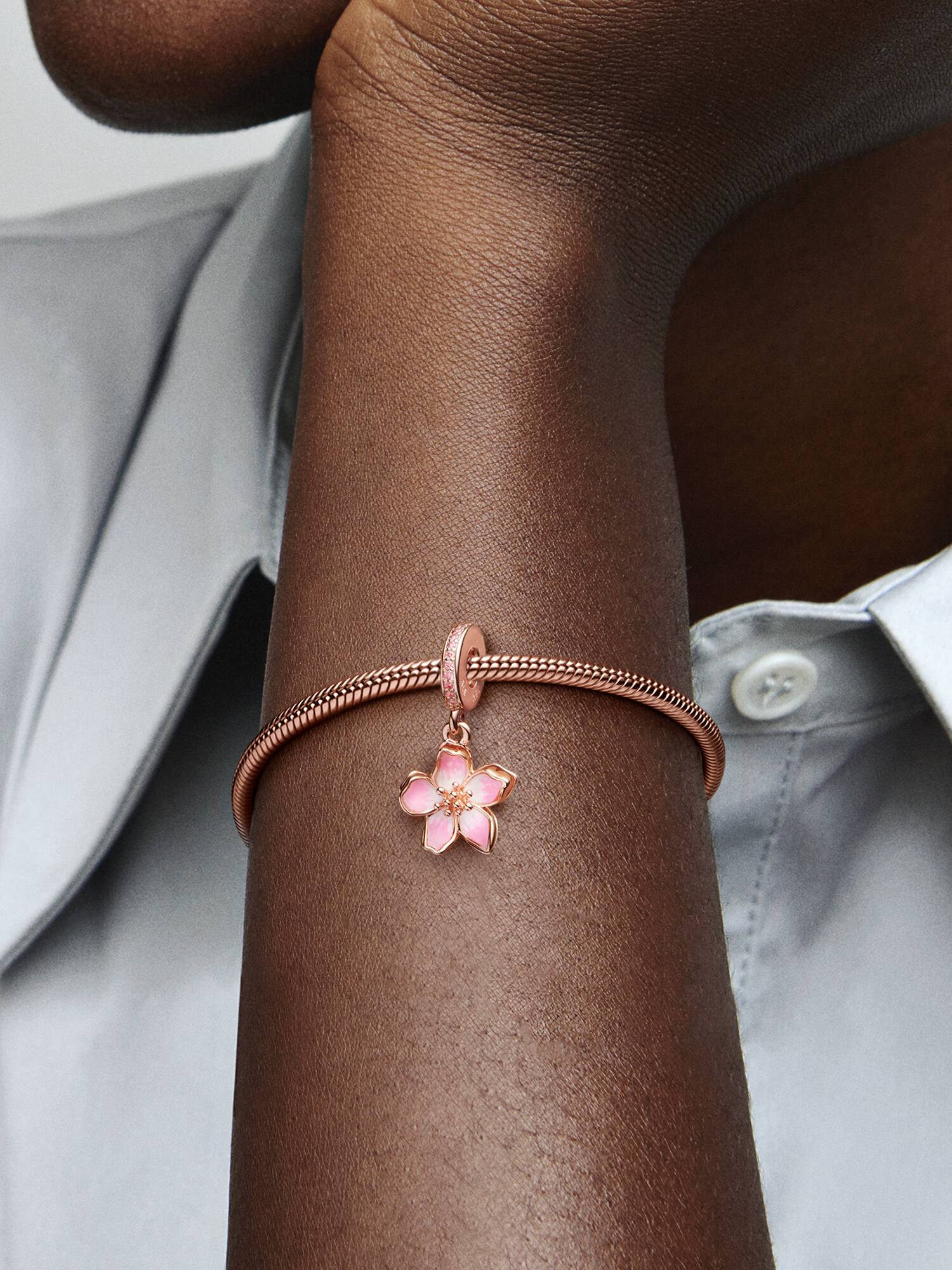 Charm Pendant Fleur de Cerisier