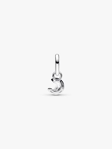 Mini Charm Pendant Lune Scintillante