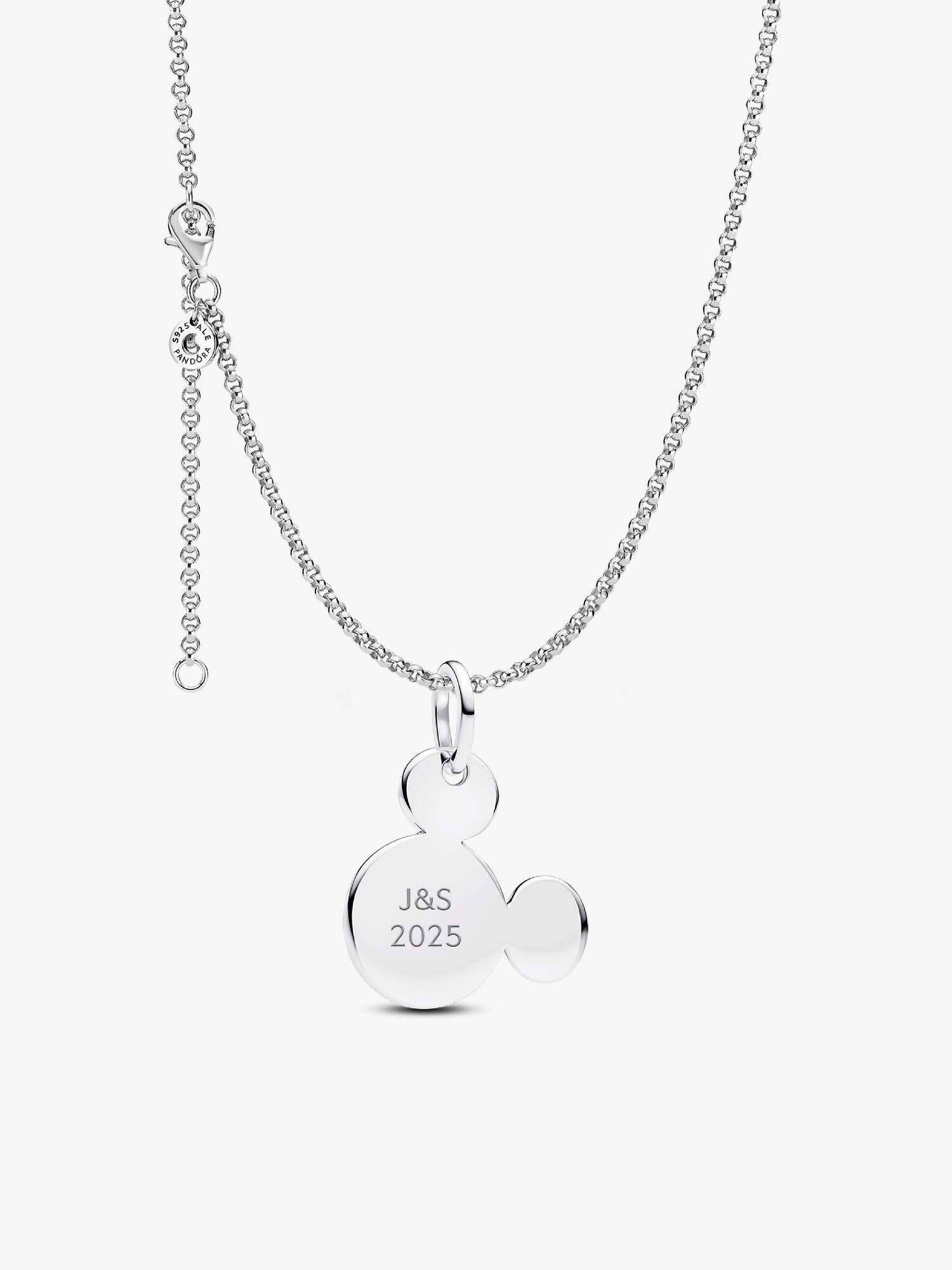 Coffret Cadeau De collier gravable Mickey Mouse