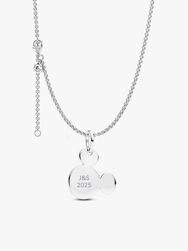 Coffret Cadeau De collier gravable Mickey Mouse