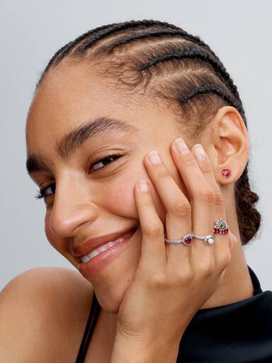 Bague Perle de Culture d’Eau Douce Traitée Princesse Disney Arielle Coquillage