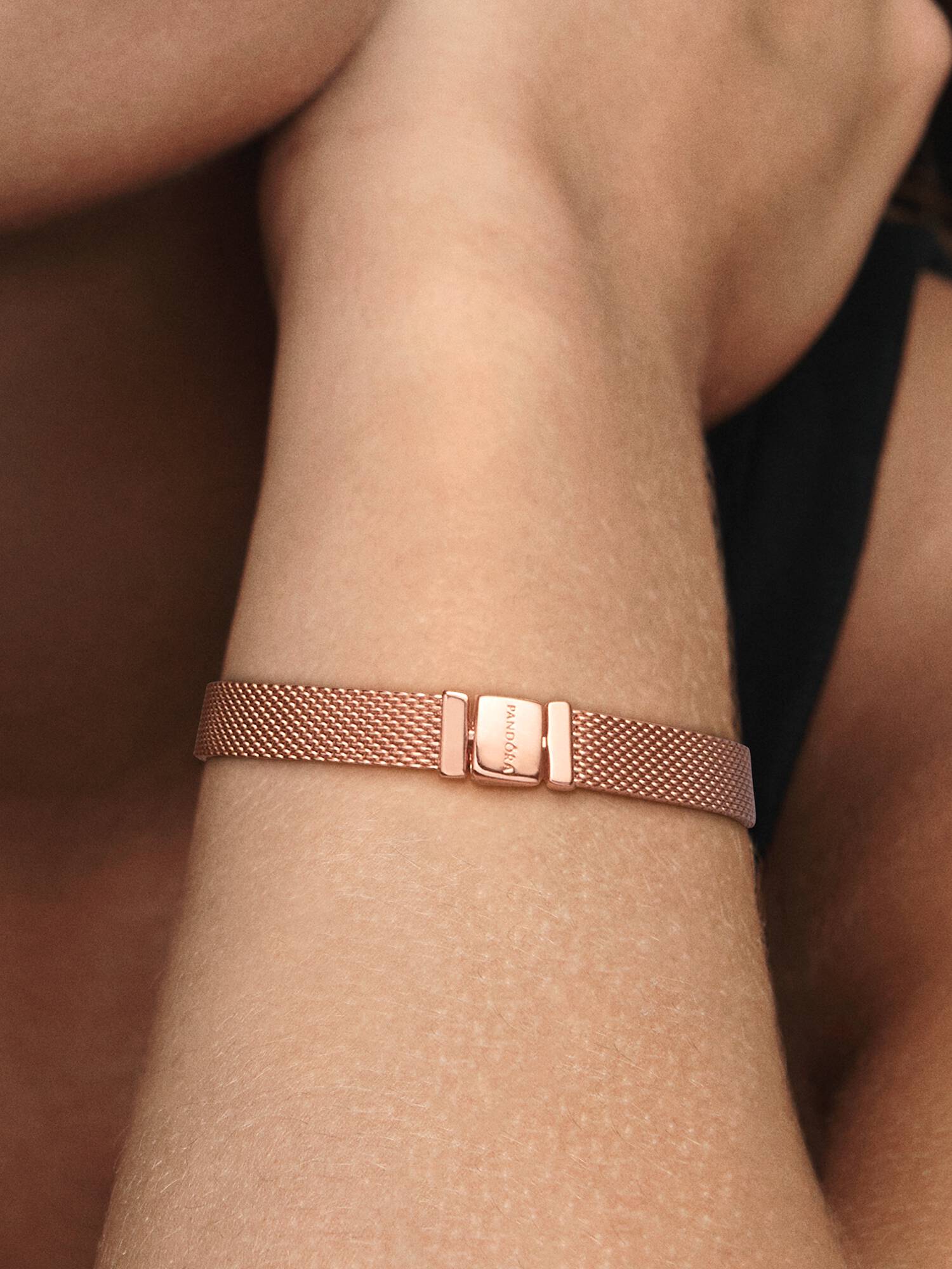 Bracelet en Maille Tissée Pandora Reflexions