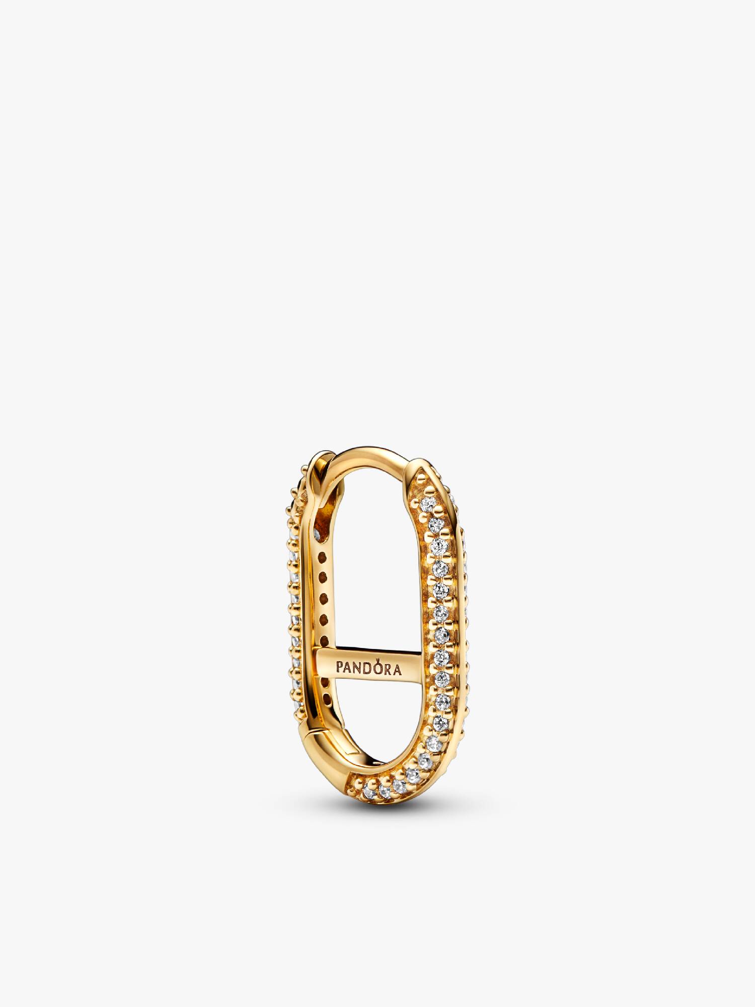 Boucle d'Oreille Individuelle Pavé Link Pandora ME