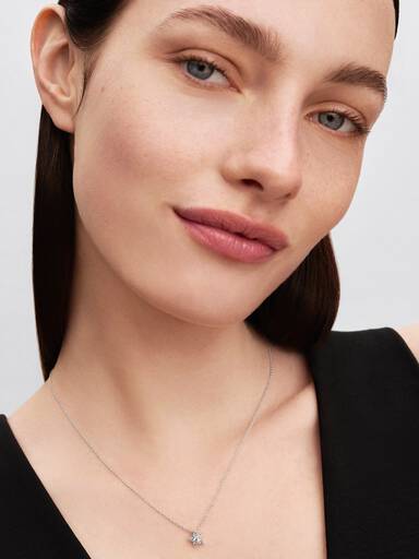 Collier avec Pendentif Étoile Scintillante