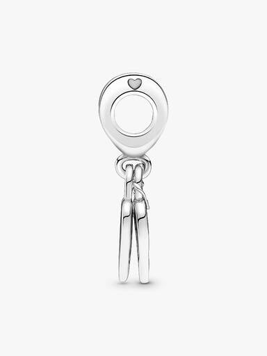 Charm Pendant Cadenas Cœur Rose