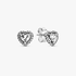 Clous d'Oreilles Cœurs Surélevés Clous d'Oreilles Cœurs Surélevés