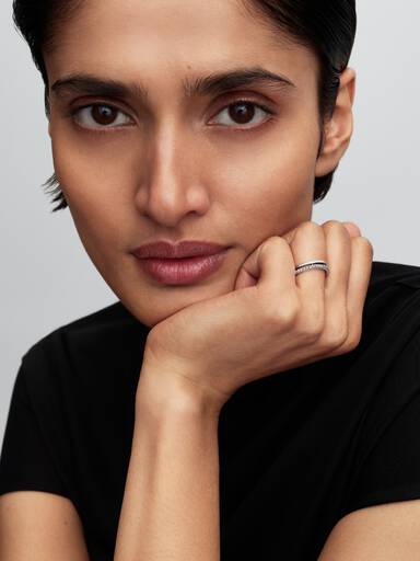 Bague Anneau Double
