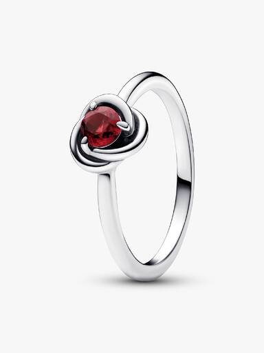 Bague Cercle Éternité Couleur de Naissance du Mois de Juillet