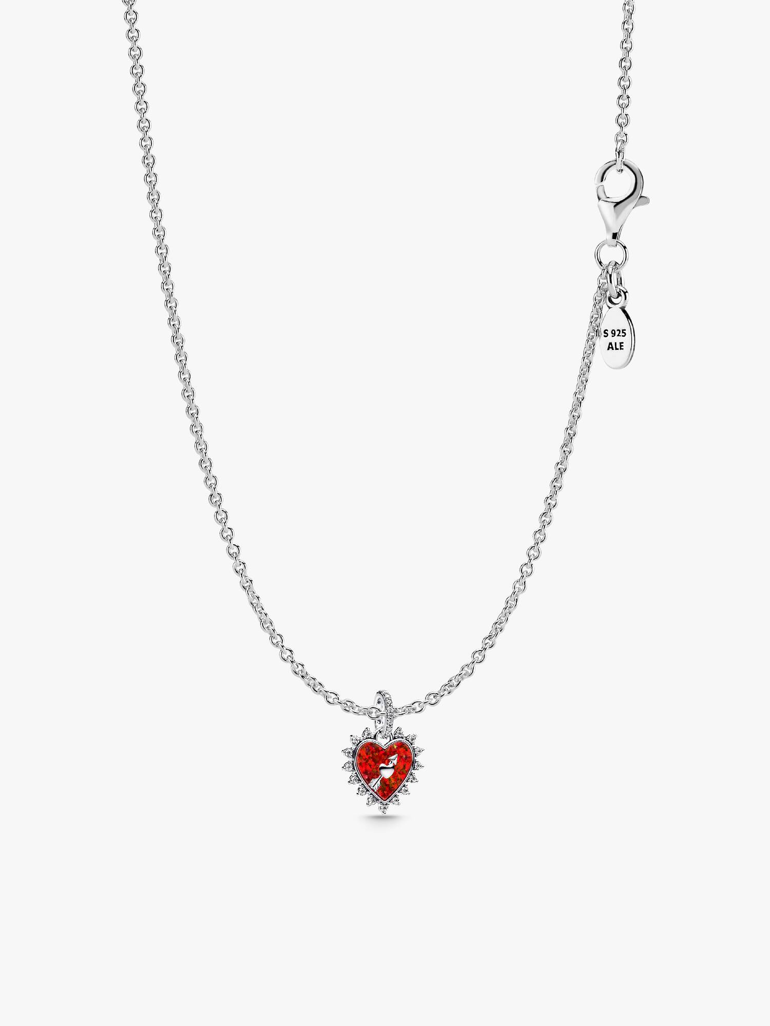 Collier Composé Cœur Flèche Pivotante