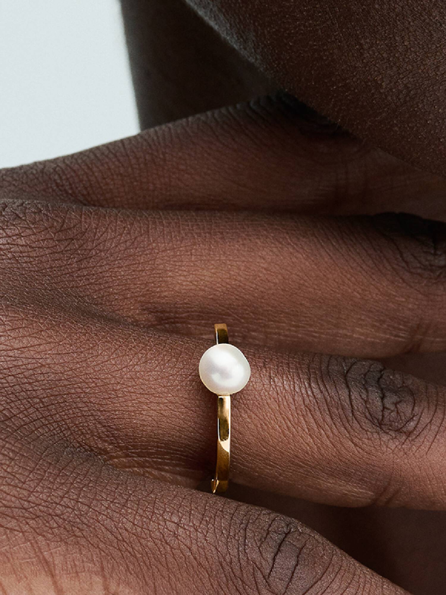 Bague Perle de Culture d'Eau Douce Traitée
