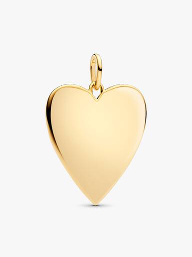 Coffret Cadeau Pendentif cœur Étiquette gravable
