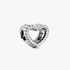 Charm Cœur Ouvert Perlé Charm Cœur Ouvert Perlé