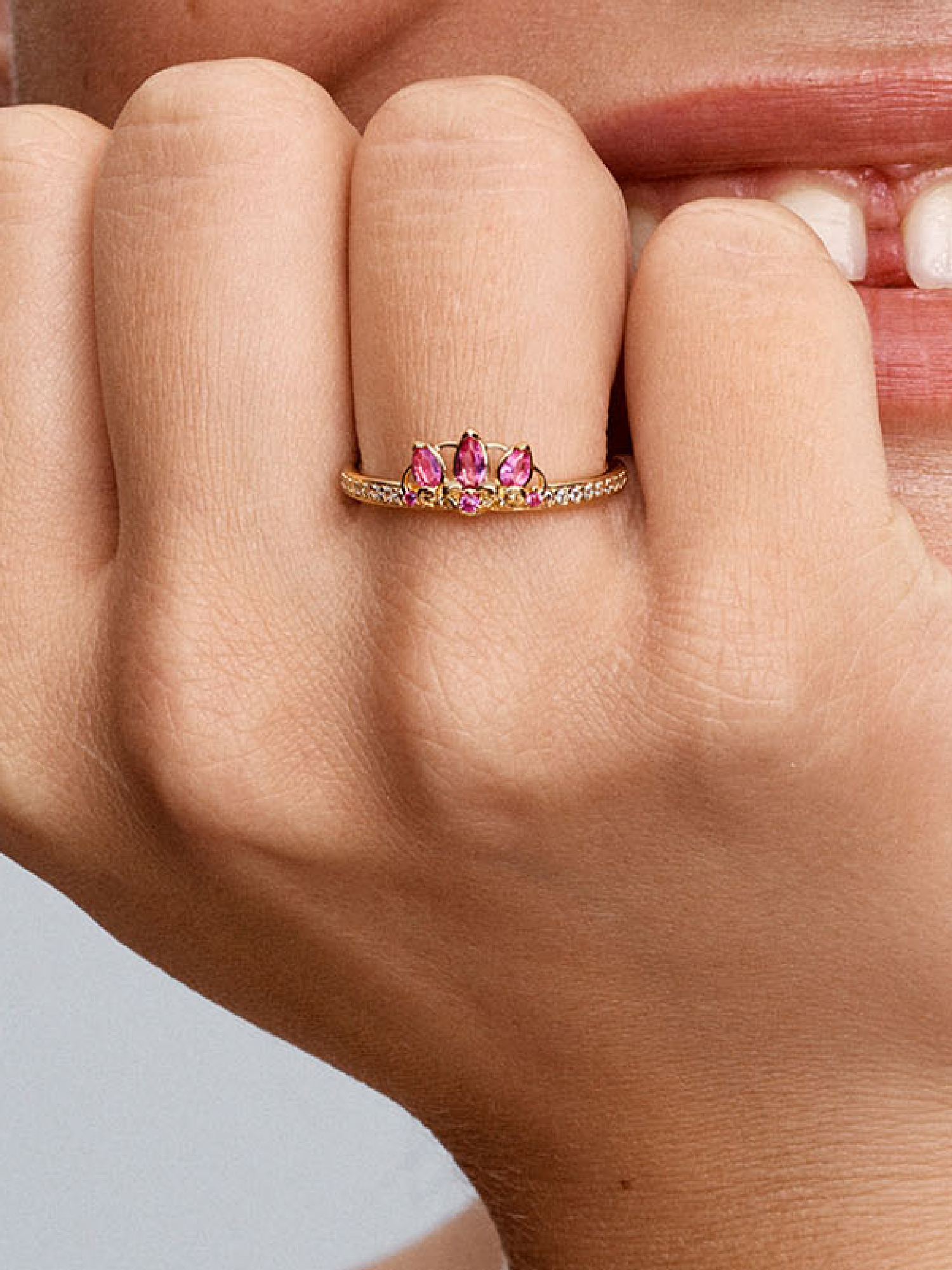 Bague Diadème Princesse Disney Raiponce