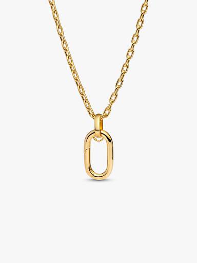 Collier Link Long Ouvrable Doré