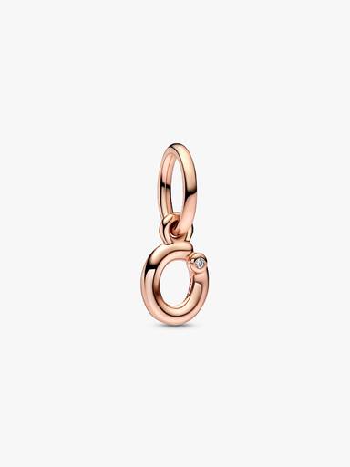 Charm Pendant Alphabet Lettre o