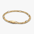 Bracelet Maille Cubaine Cœur Doré Bracelet Maille Cubaine Cœur Doré