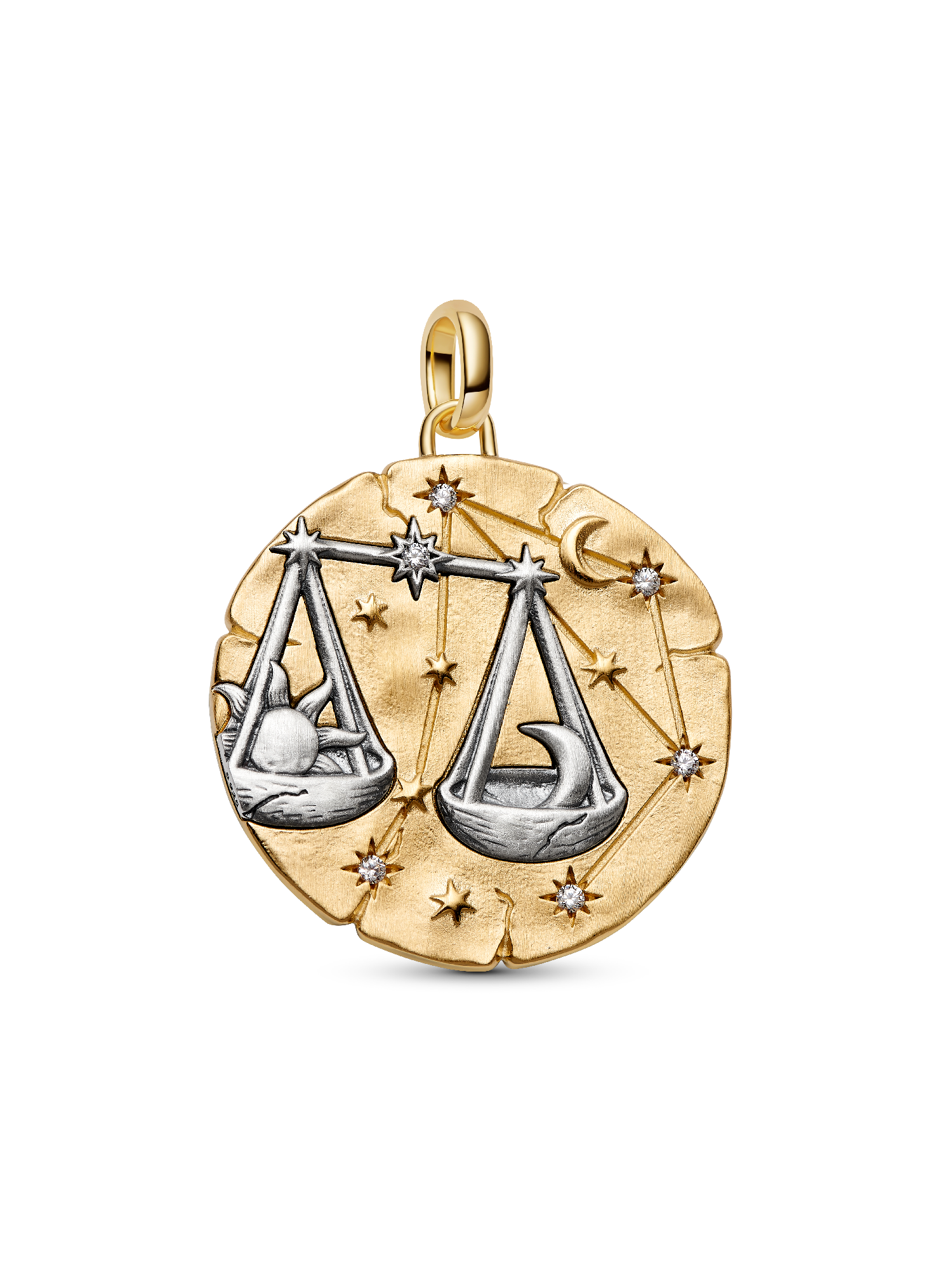 Charm Médaillon XL Signe de la Balance