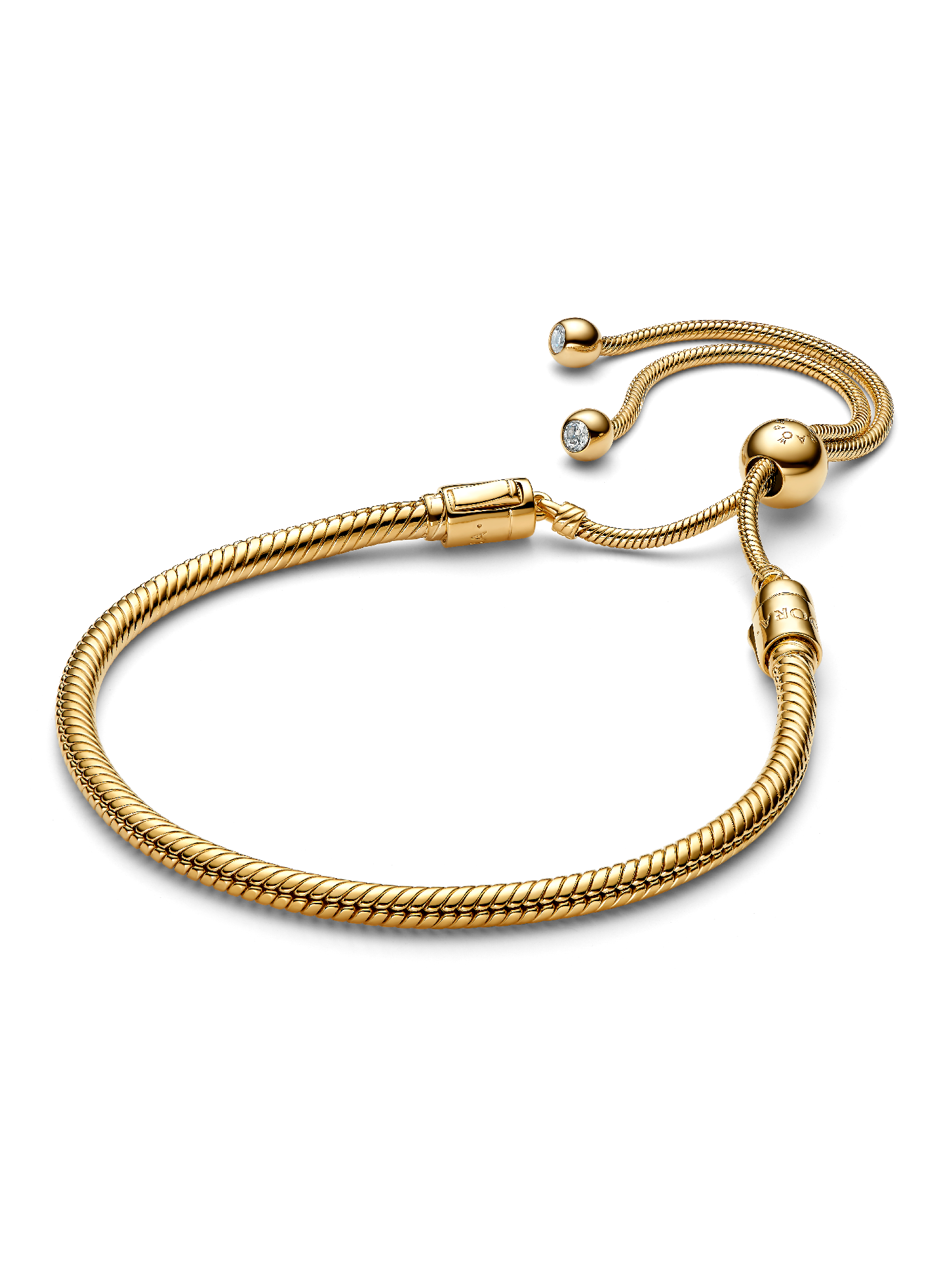 Bracelet Coulissant Maille Serpent