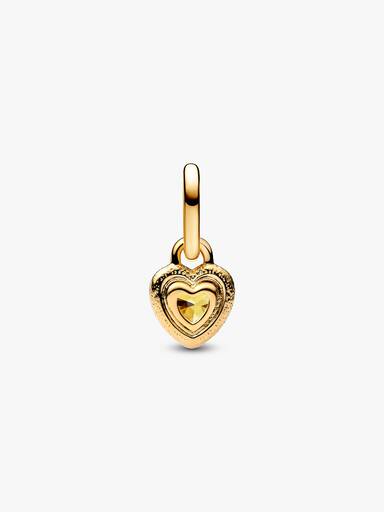 Mini Charm Pendant Cœur