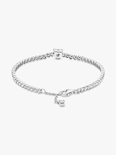 Bracelet Rivière Cœur Scintillant